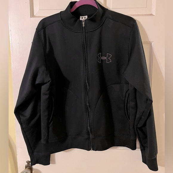 Under Armour Tops - Womens UA Under Armor zip up track jacket size XL